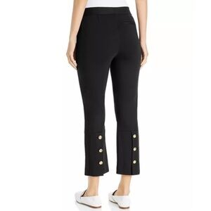 Tory Burch Womens Cropped Pants Navy Button‎ Detail 8